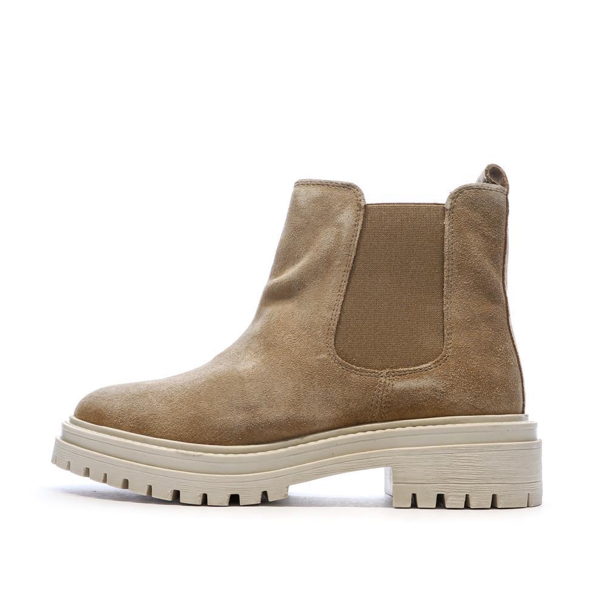 Voir la diapositive 1 : GEOX Bottines taupe femme geox iridea