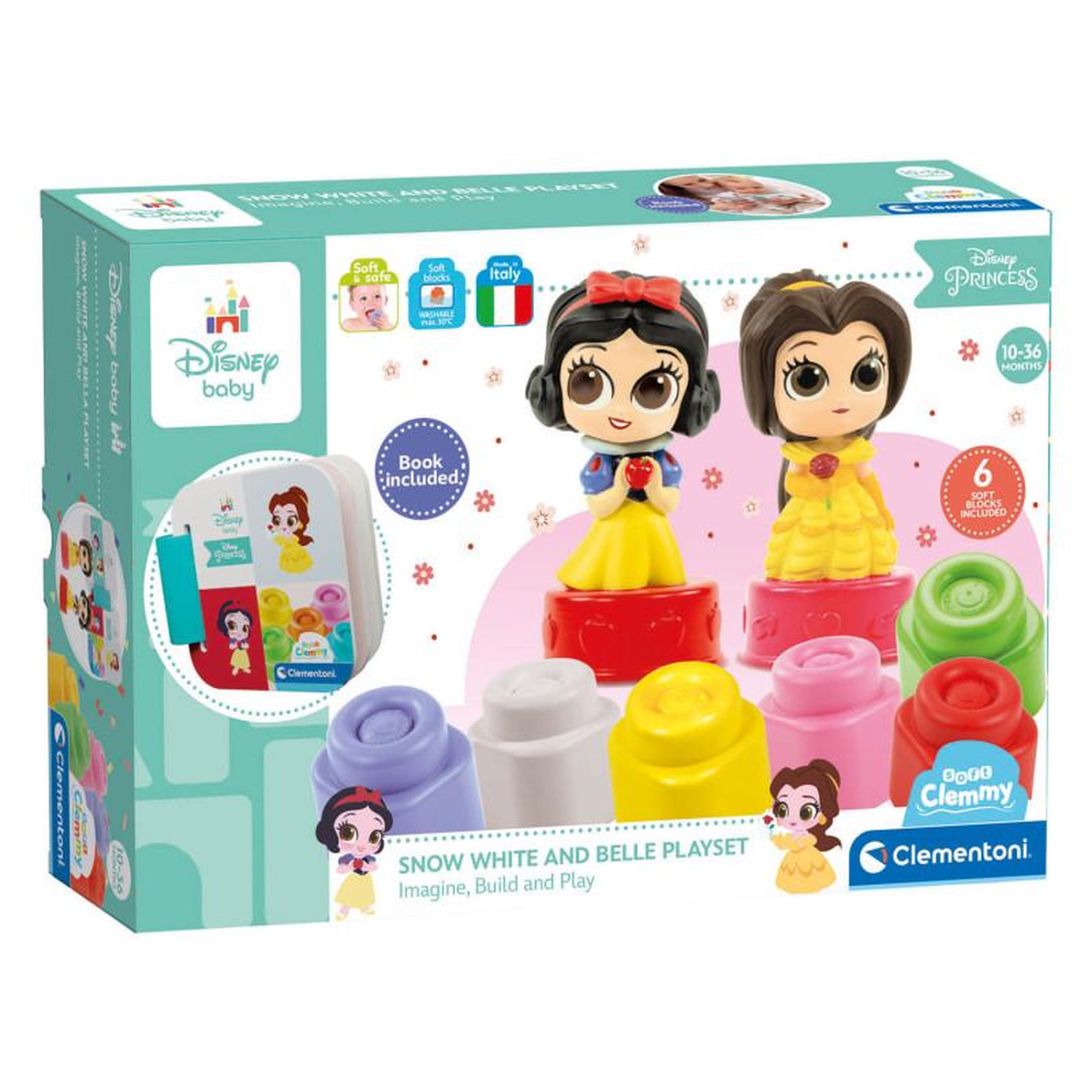 Voir la diapositive 2 : CLEMENTONI Clementoni Baby Clemmy - Disney Princess Playset 17843