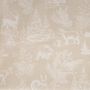 Voir la diapositive 2 : ATMOSPHERA Nappe Déco  Animaux  140x240cm Beige