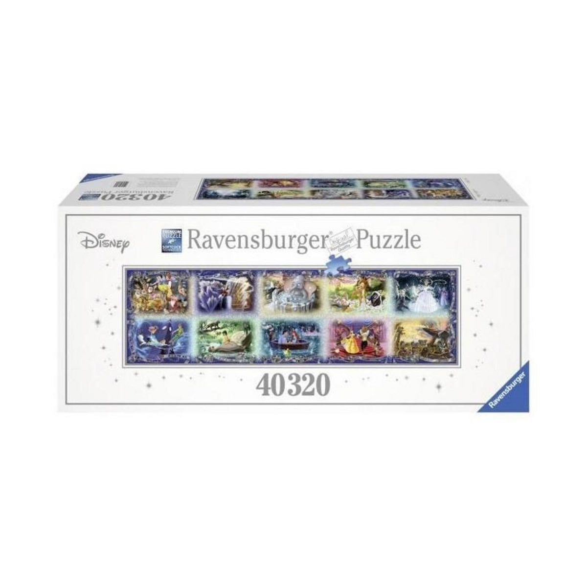 RAVENSBURGER DISNEY Puzzle 40 000 pieces - Les inoubliables moments Disney - Ravensburger - Puzzle adultes - Des 14 ans