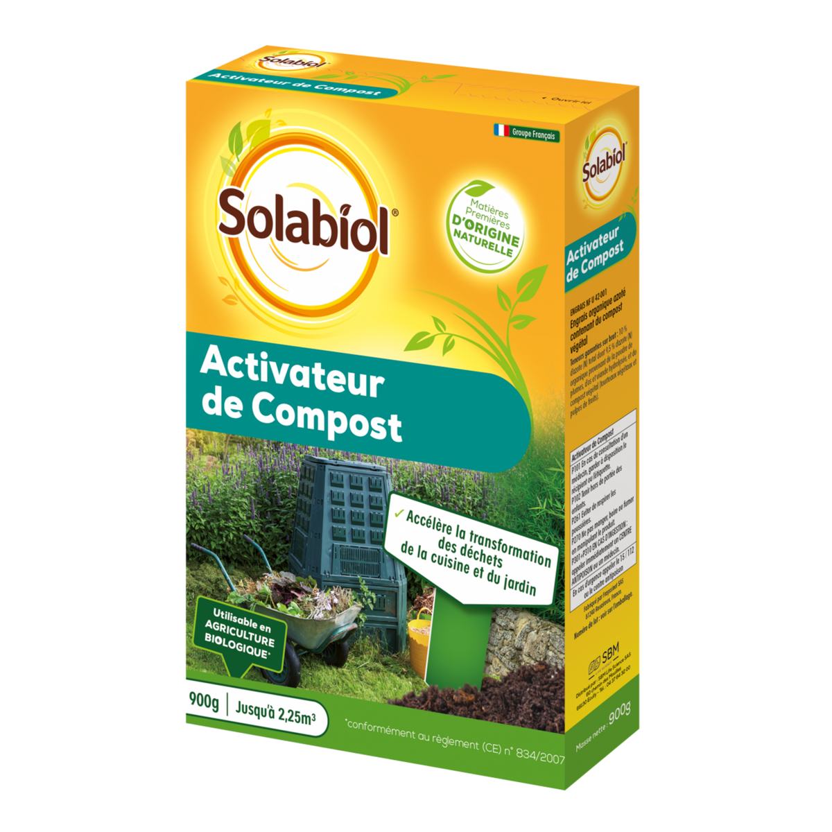 CENTRALE BRICO Activateur de compost coup de fouet SOLABIOL