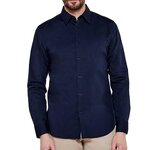 CALVIN KLEIN JEANS Chemise  Homme Calvin Klein Jeans Solid Stretch. Coloris disponibles : Bleu