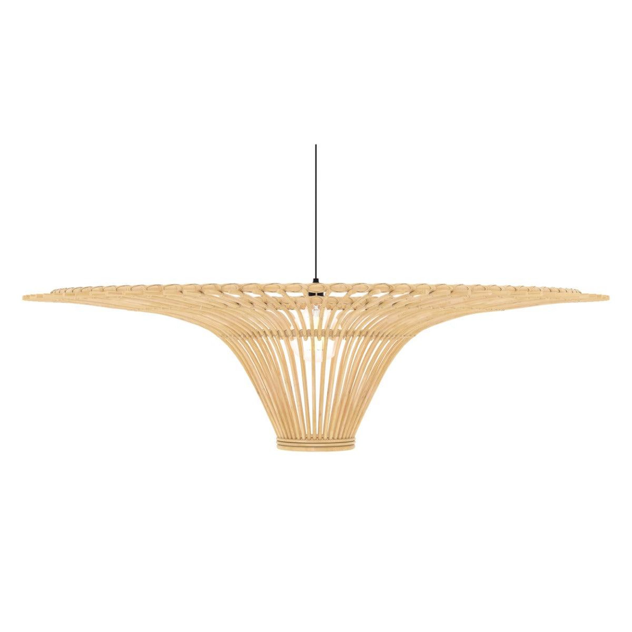 MAISON PAVANE Abat-jour D120,5 cm en rotin naturel-Olga