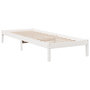 Voir la diapositive 3 : VIDAXL Cadre de lit extra long sans matelas 80x220 cm bois massif pin
