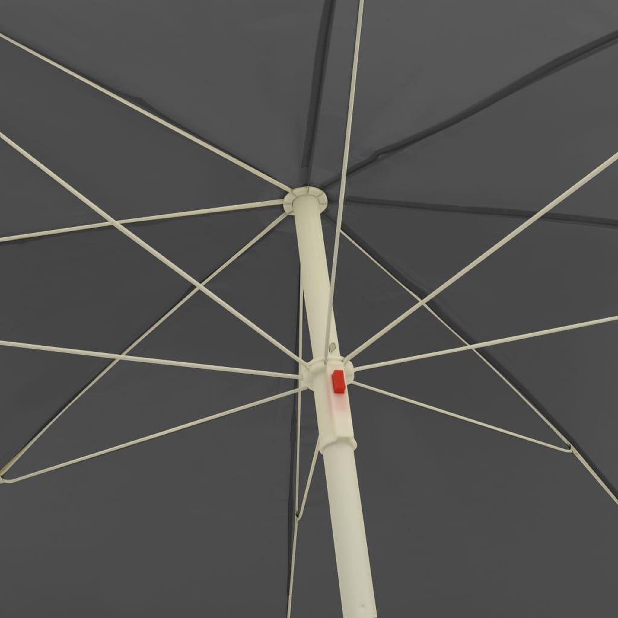 Voir la diapositive 5 : VIDAXL Parasol de plage anthracite 240 cm