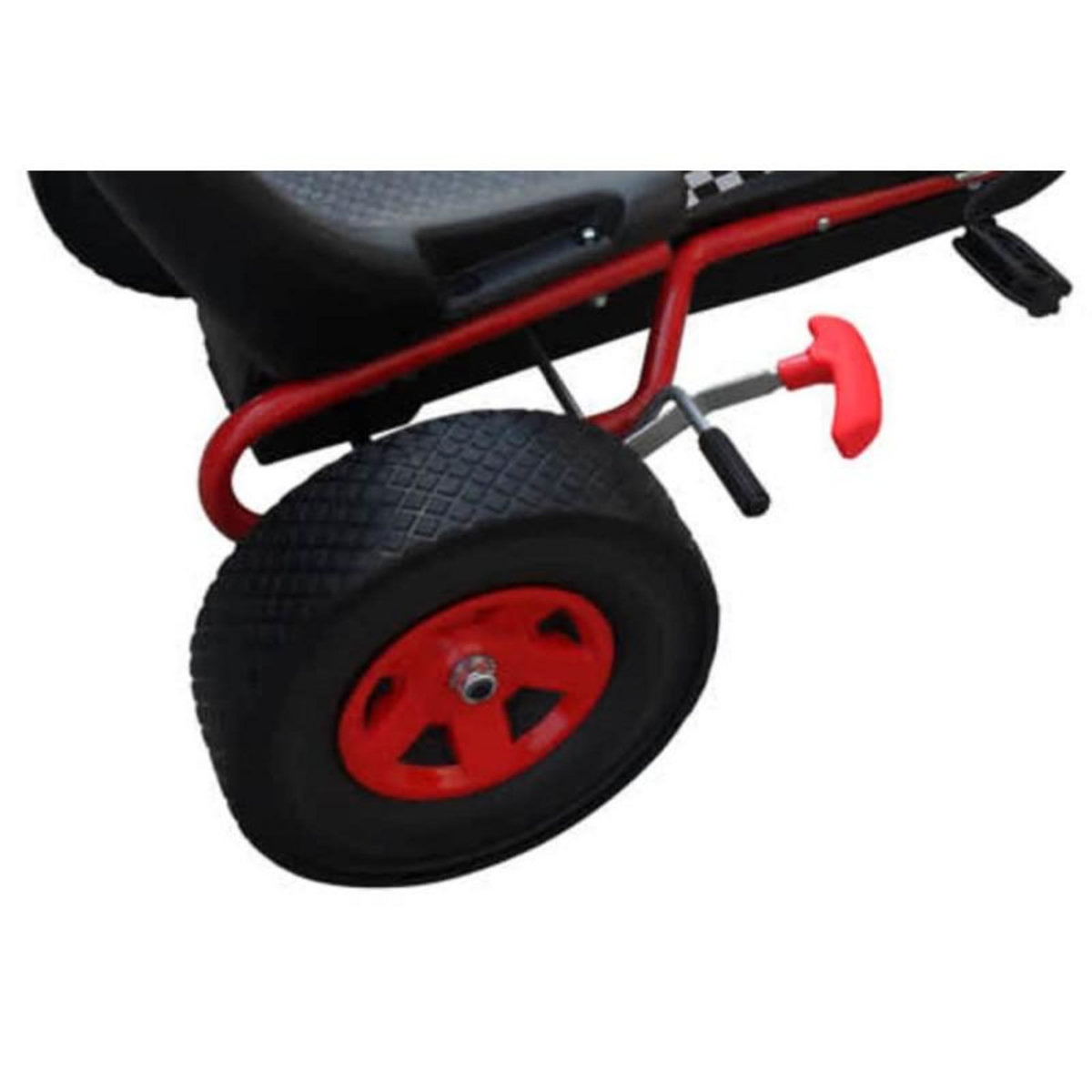 VIDAXL Kart à pédales pour enfants Rouge