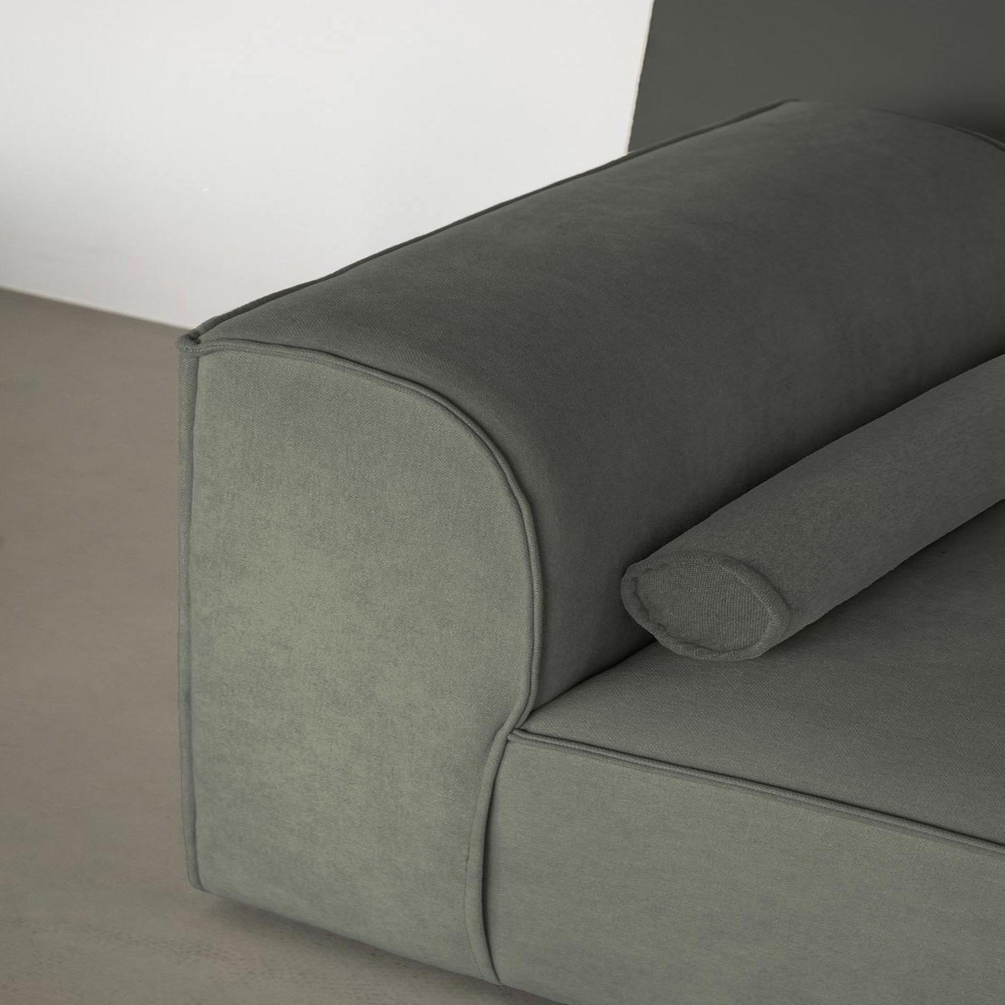 Voir la diapositive 6 : BEST MOBILIER Felix - module d'assise gauche en tissu texturé