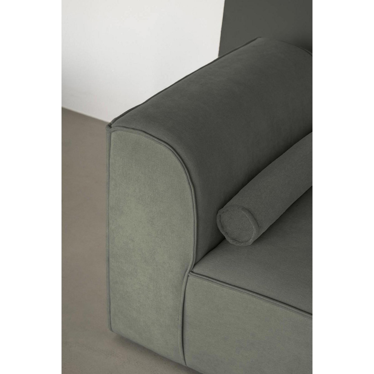 BEST MOBILIER Felix - module d'assise gauche en tissu texturé