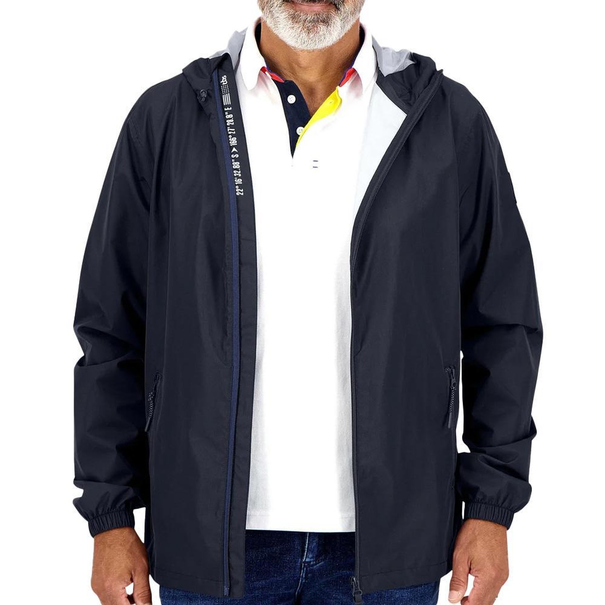 TBS Blouson Marine Homme TBS WINDOBLO. Coloris disponibles : Bleu