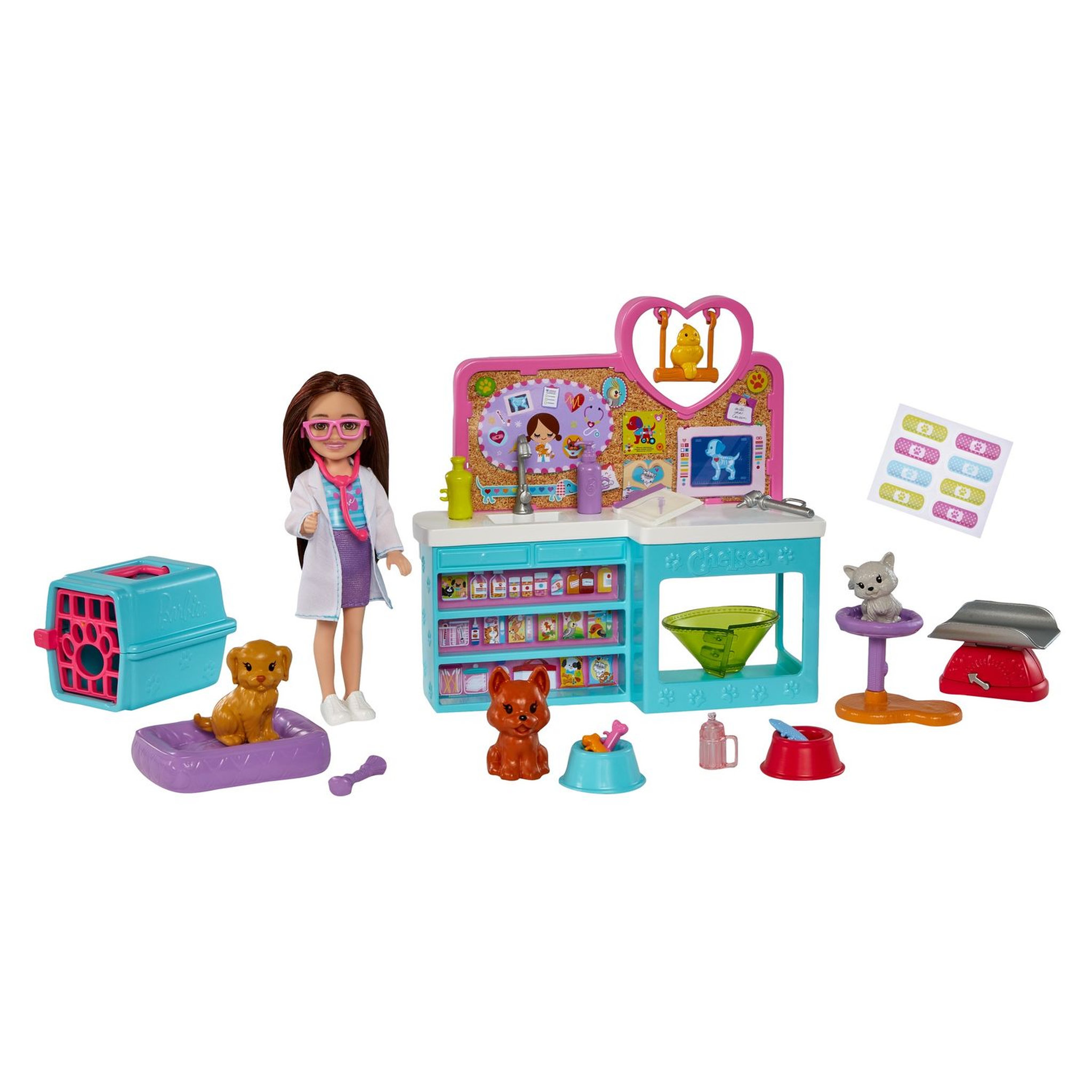 Voir la diapositive 2 : BARBIE Clinique vétérinaire Barbie Chelsea