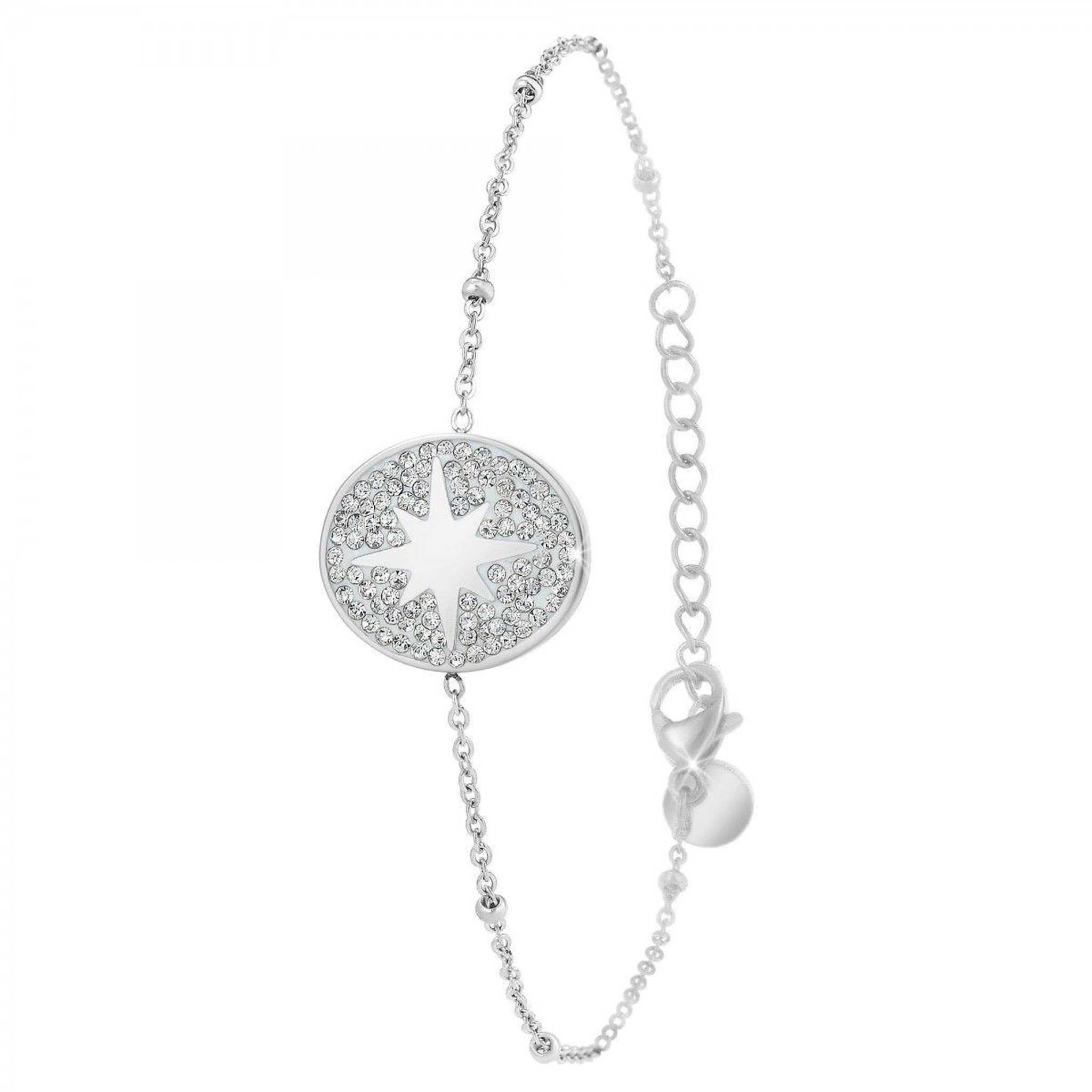 Voir la diapositive 1 : SC CRYSTAL Bracelet par SC Crystal orné de Cristaux scintillants blancs