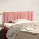 VIDAXL Tete de lit Rose 80x5x78/88 cm Velours