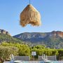 Voir la diapositive 3 : Lumisky Suspension solaire bohème LEONORA Beige Fibre naturelle D44 cm