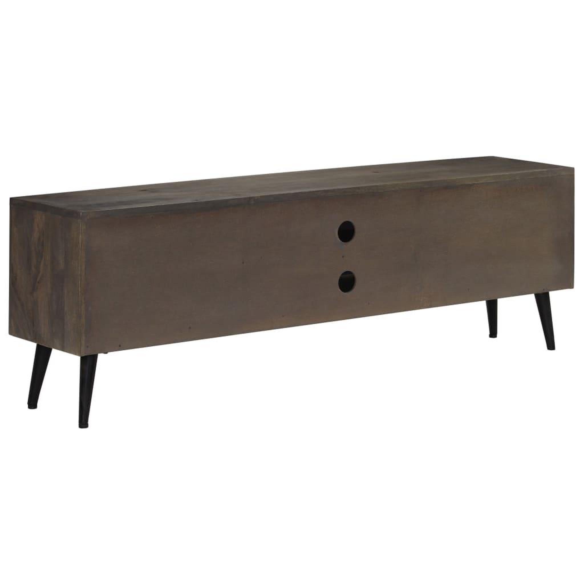 Voir la diapositive 4 : VIDAXL Meuble TV Bois massif de manguier 140 x 30 x 45 cm