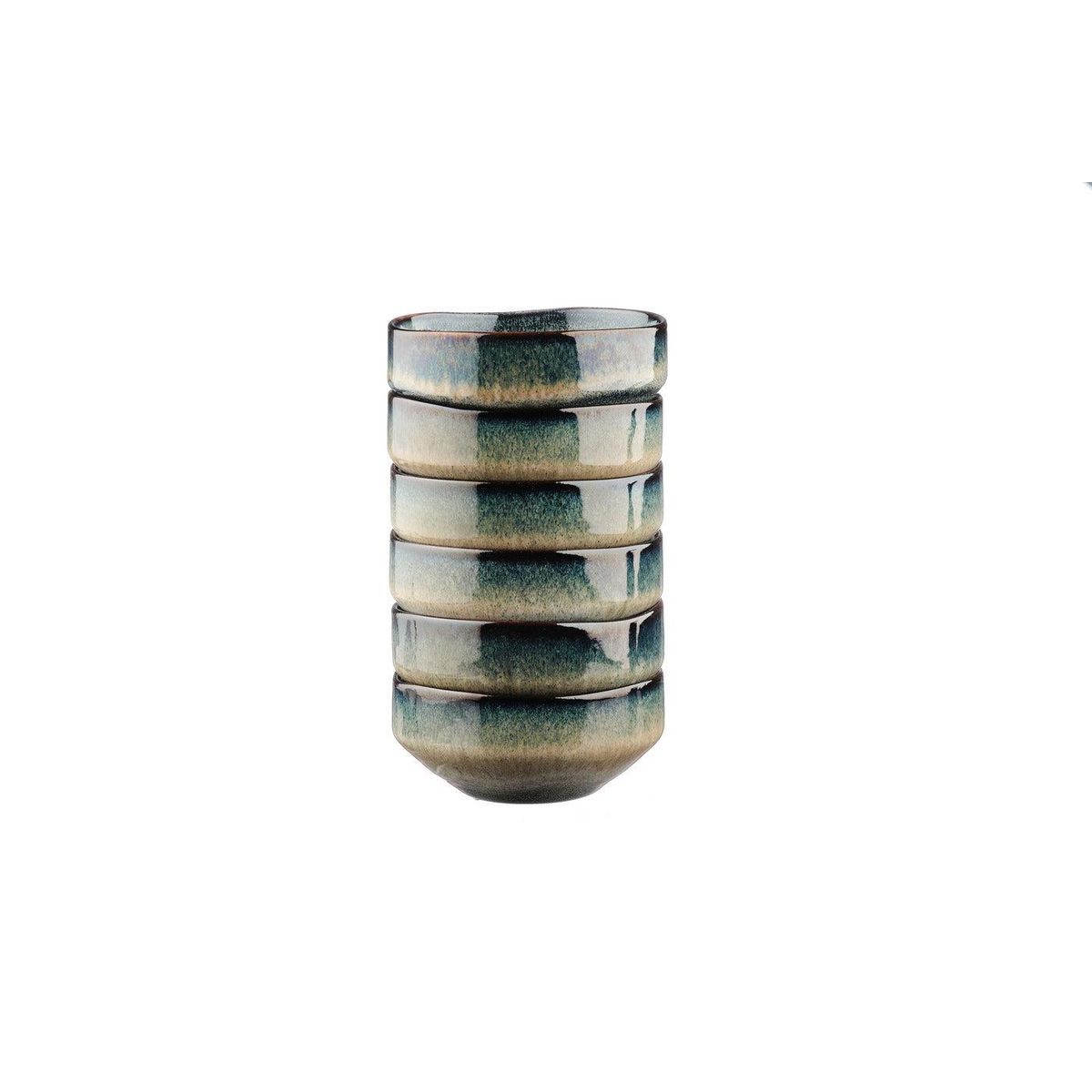 BJORN Bol GENESIS Ø11cm - 6 pièces - Terre