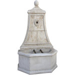 Habitat et Jardin Fontaine   Baccarat  - Pierre reconstituée  - 86 x 51 x 111 cm