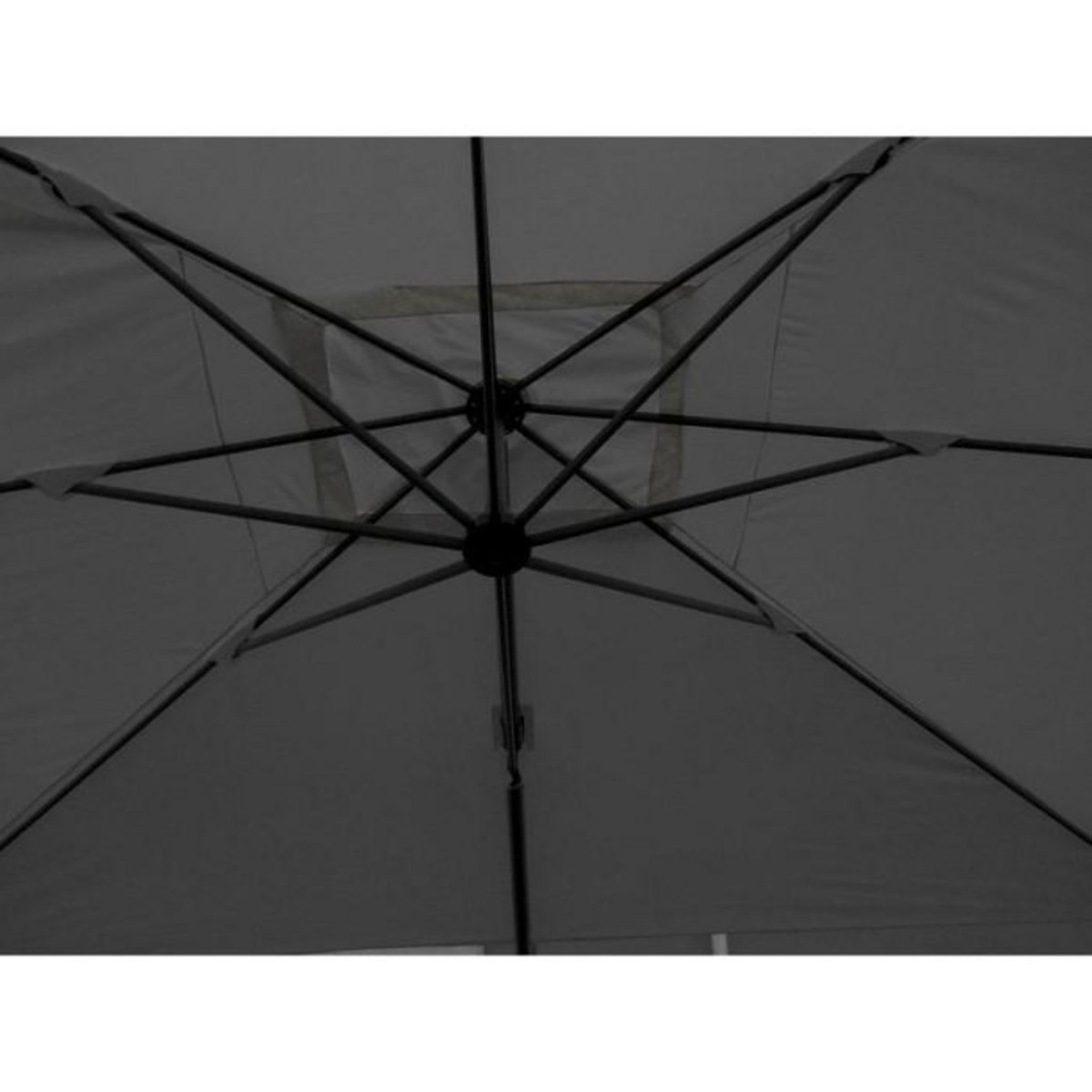 Paris Prix Parasol Déporté avec  Housse  300cm Gris
