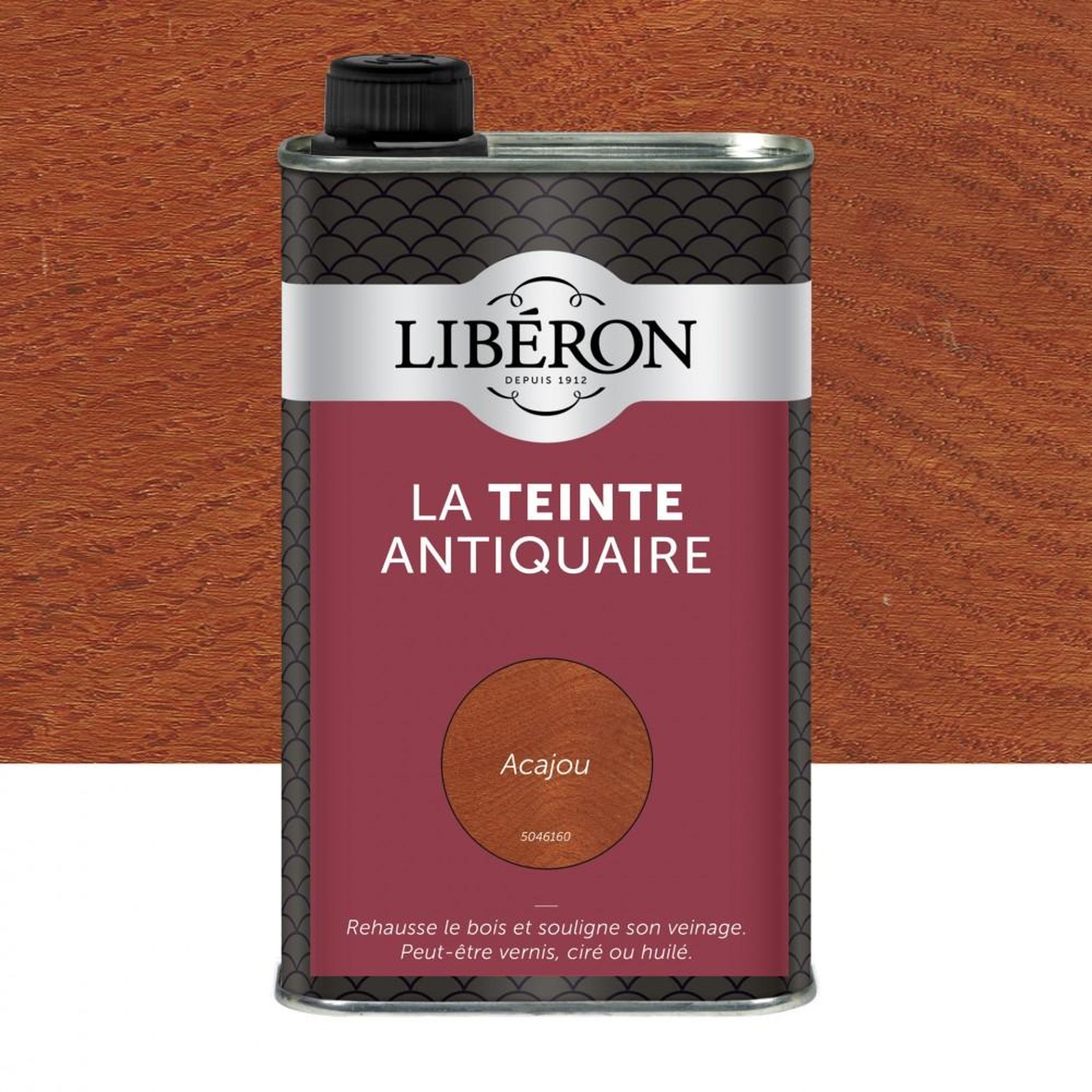 Liberon Teinte Antiquaire bois durs LIBERON, 0.5 l, acajou