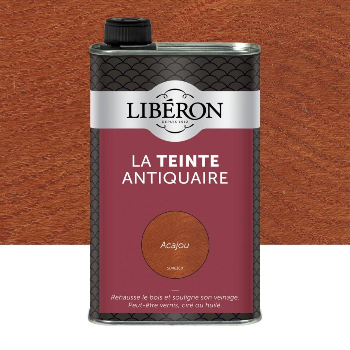 Liberon Teinte Antiquaire bois durs LIBERON, 0.5 l, acajou