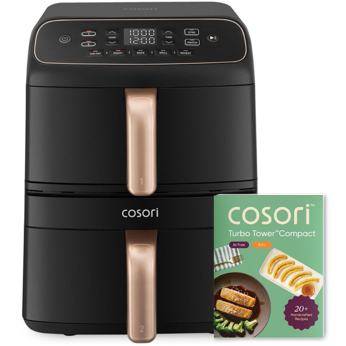 COSORI Friteuse sans huile Turbo Tower™ 8,6L