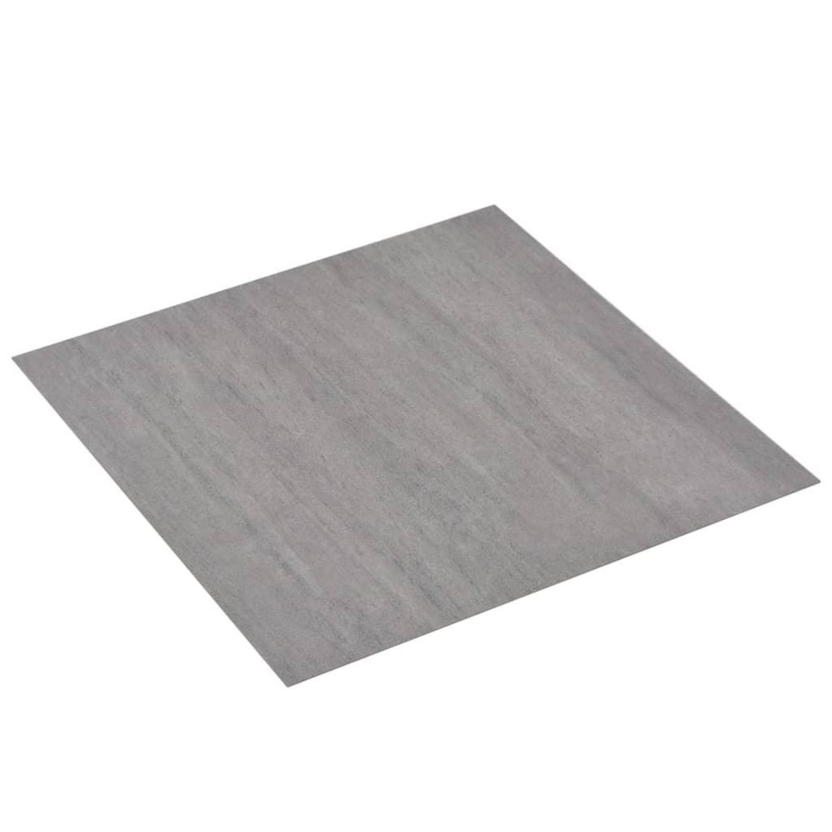 VIDAXL Dalles de plancher PVC autoadhesif 5,11 m^2 gris pointille