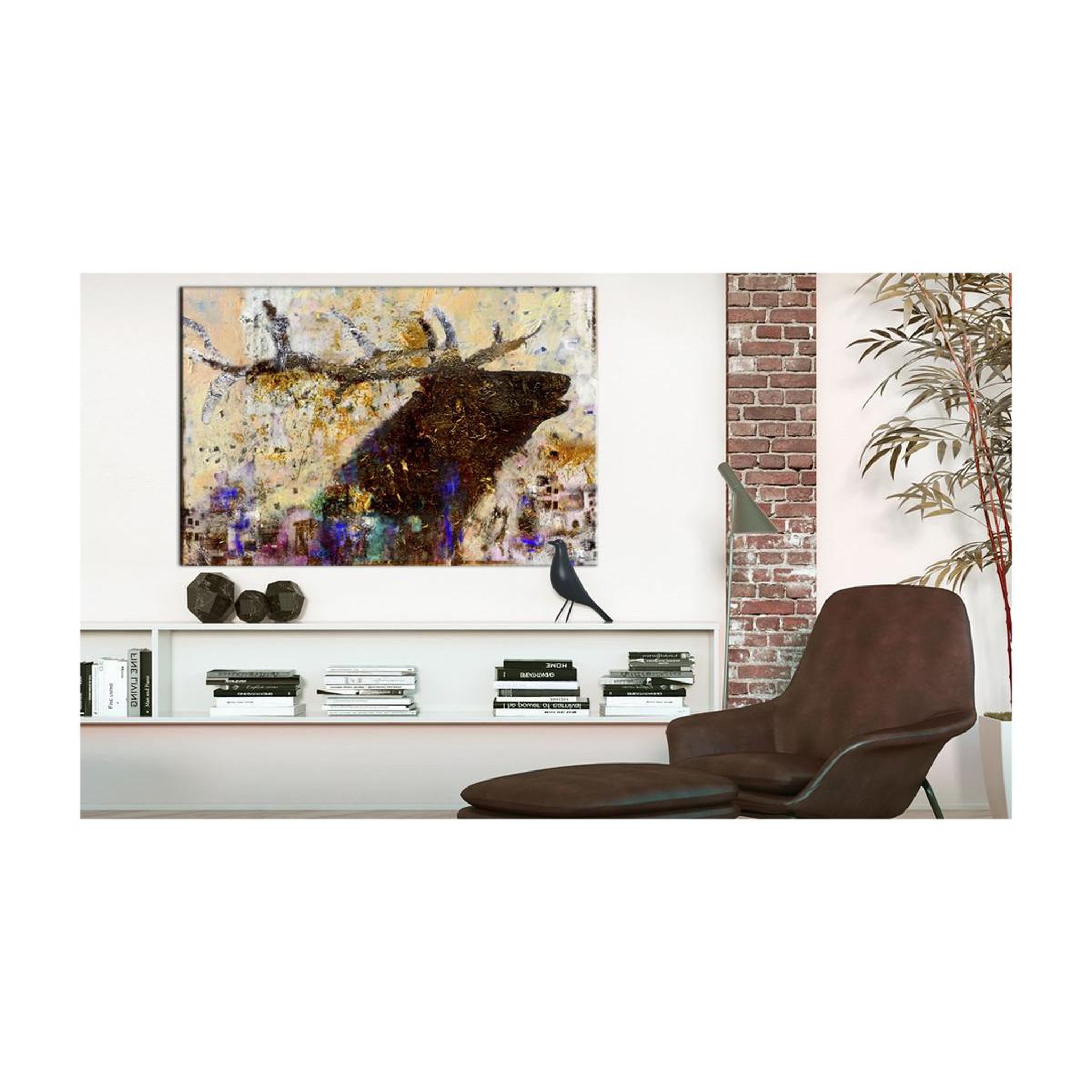 Voir la diapositive 2 : Paris Prix Tableau imprimé  golden stag