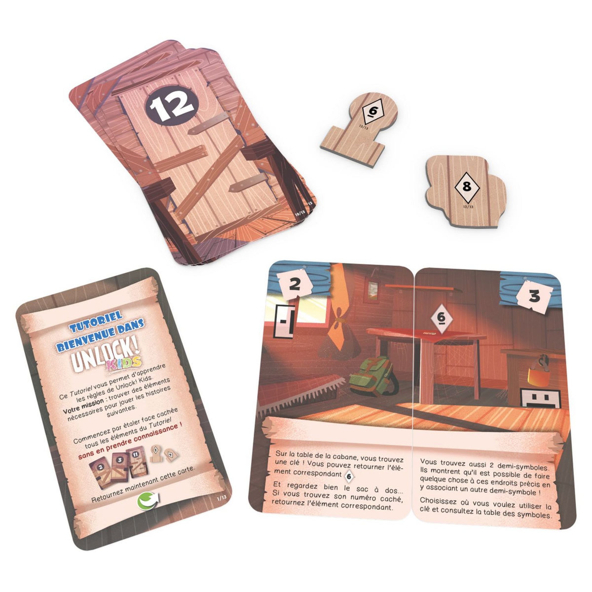 ASMODEE Jeu Unlock Kids Une Histoire