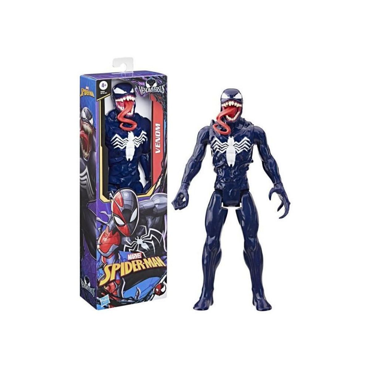 HASBRO Figurine Venom 30 cm, Titan Hero Series, Marvel Spider-Man VenomVersus, des 4 ans