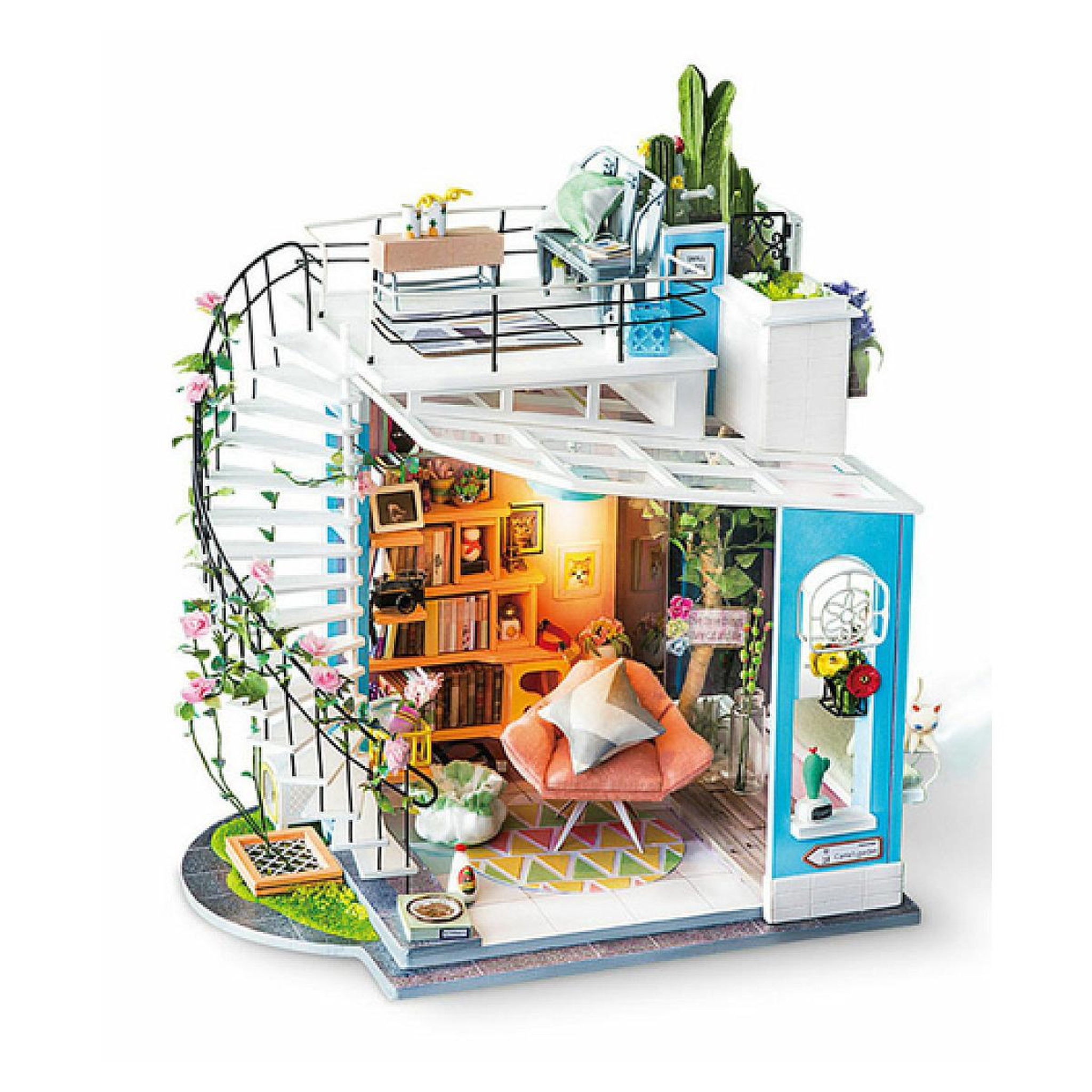 ROBOTIME maquette lumineuse le Loft de Dora