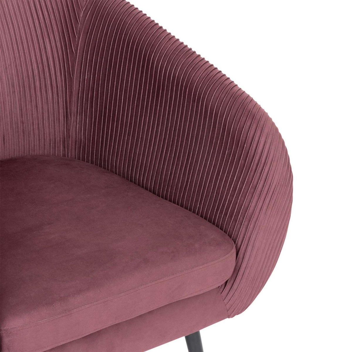 ATMOSPHERA Fauteuil en velours SOLARO - Vert