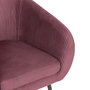 Voir la diapositive 3 : ATMOSPHERA Fauteuil en velours SOLARO - Vert
