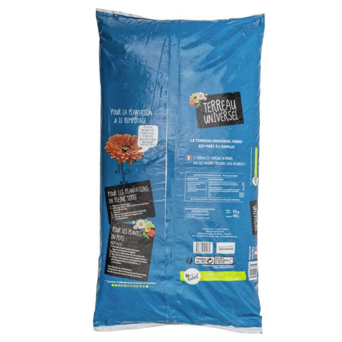  Terreau universel Orbio 40L