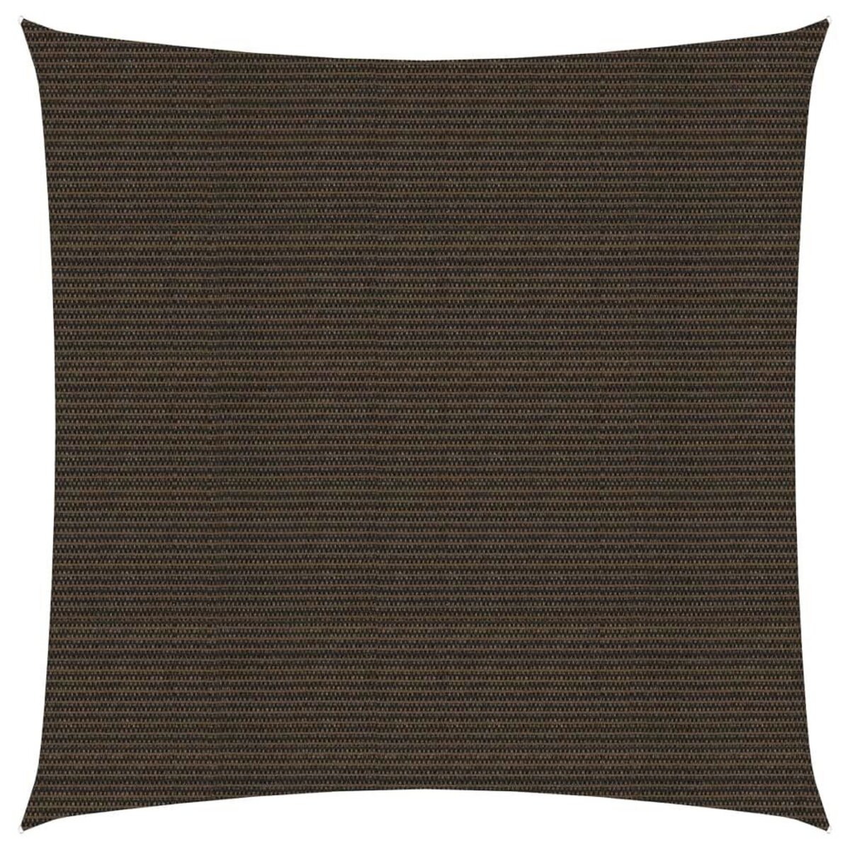 VIDAXL Voile d'ombrage 160 g/m^2 Marron 2,5x2,5 m PEHD