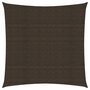 Voir la diapositive 2 : VIDAXL Voile d'ombrage 160 g/m^2 Marron 2,5x2,5 m PEHD