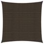 Voir la diapositive 2 : VIDAXL Voile d'ombrage 160 g/m^2 Marron 2,5x2,5 m PEHD