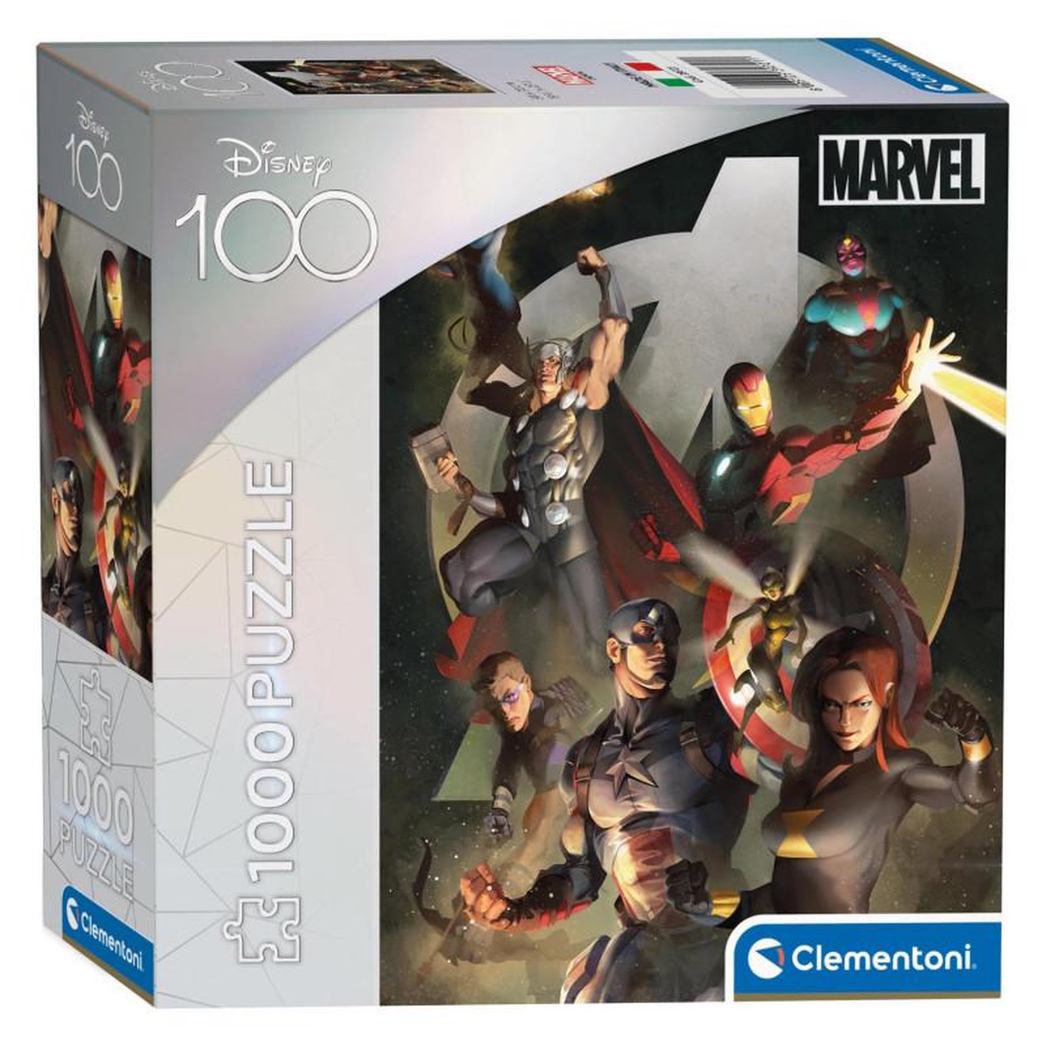 CLEMENTONI Clementoni Puzzle Disney 100 Years - Avengers, 1000st. 39721