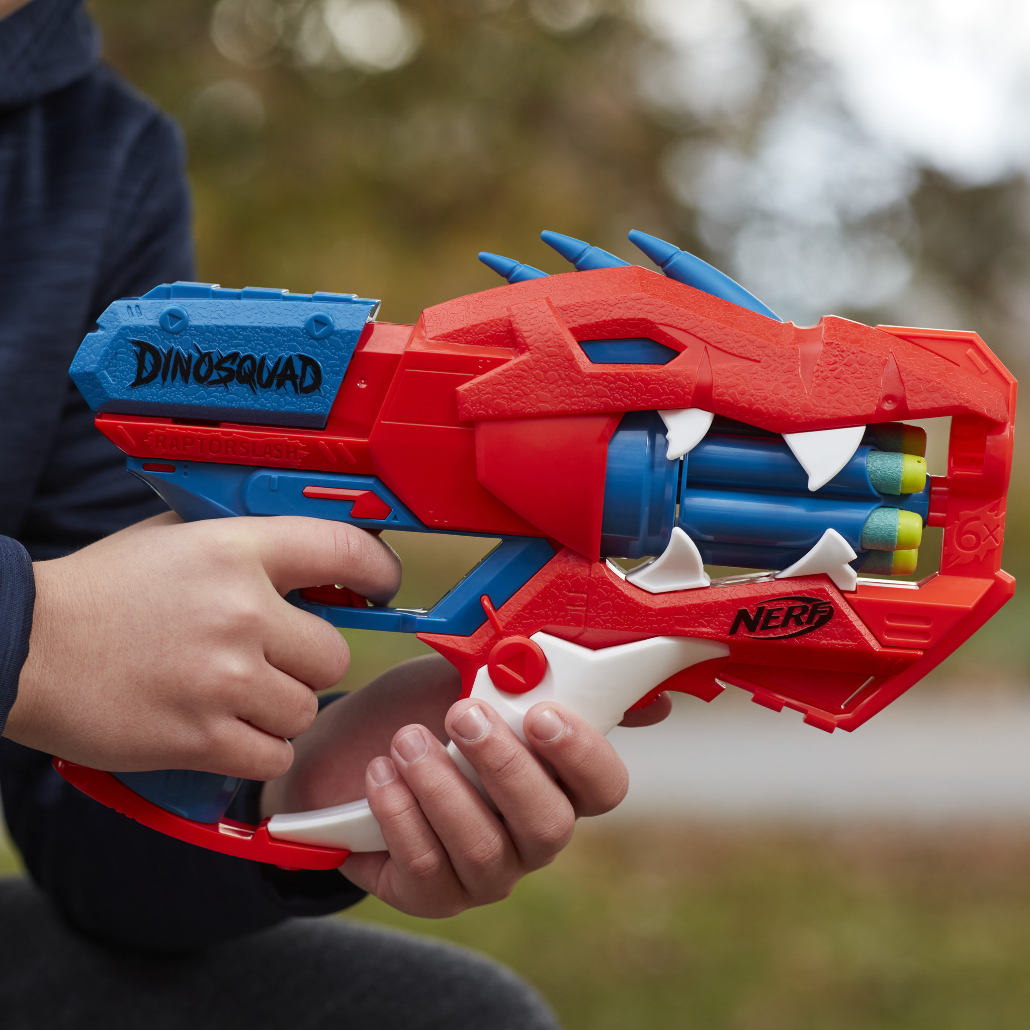 Voir la diapositive 4 : NERF Dinosquad Raptor Slash Nerf