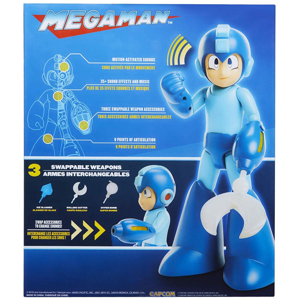 JAKKS PACIFIC Megaman Figurine Deluxe 30 cm