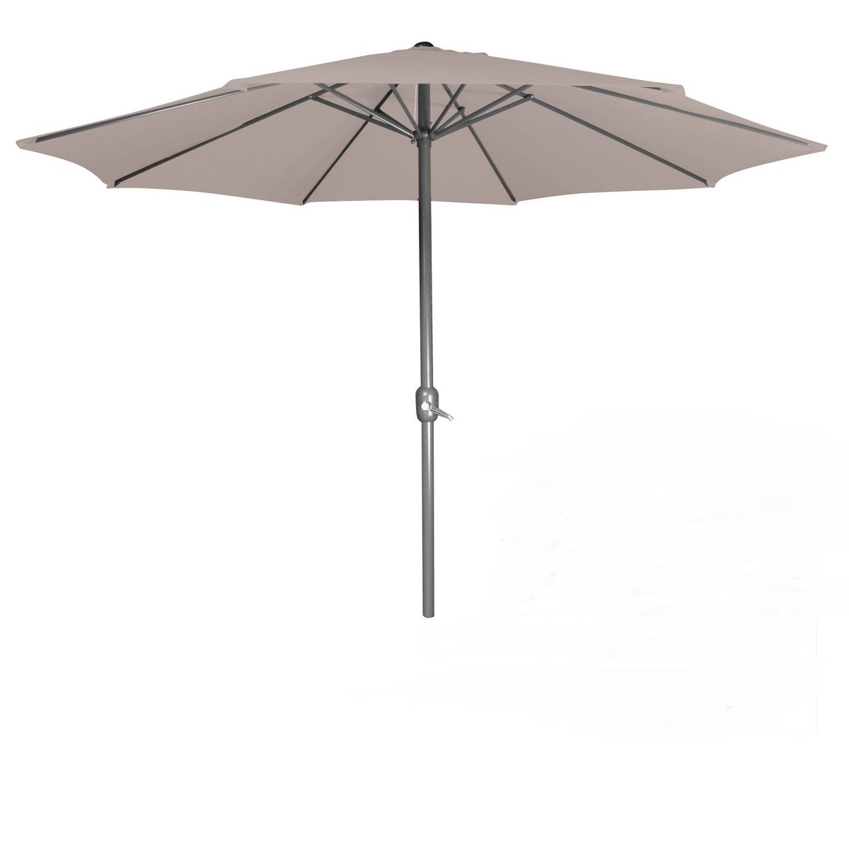 Parasol aluminium droit diam 3m