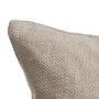 Voir la diapositive 3 : ATMOSPHERA Coussin Déco  Clem  40x40cm Lin