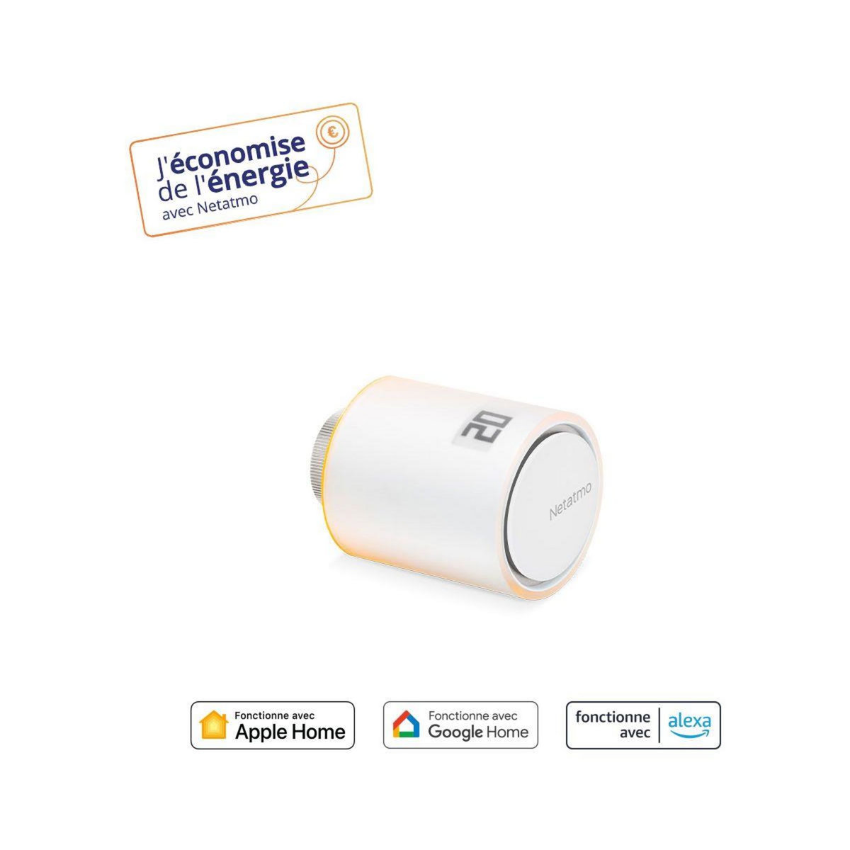 NETATMO Tête thermostatique connectée connectée additionnelle pour radiateur