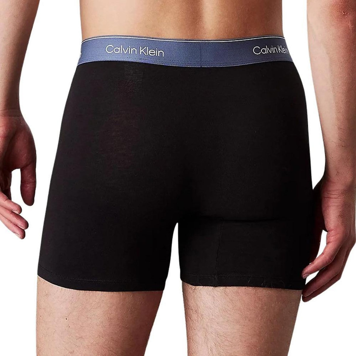 CALVIN KLEIN JEANS x5 Boxers Noir/Bleu Homme Calvin Klein Jeans Brief