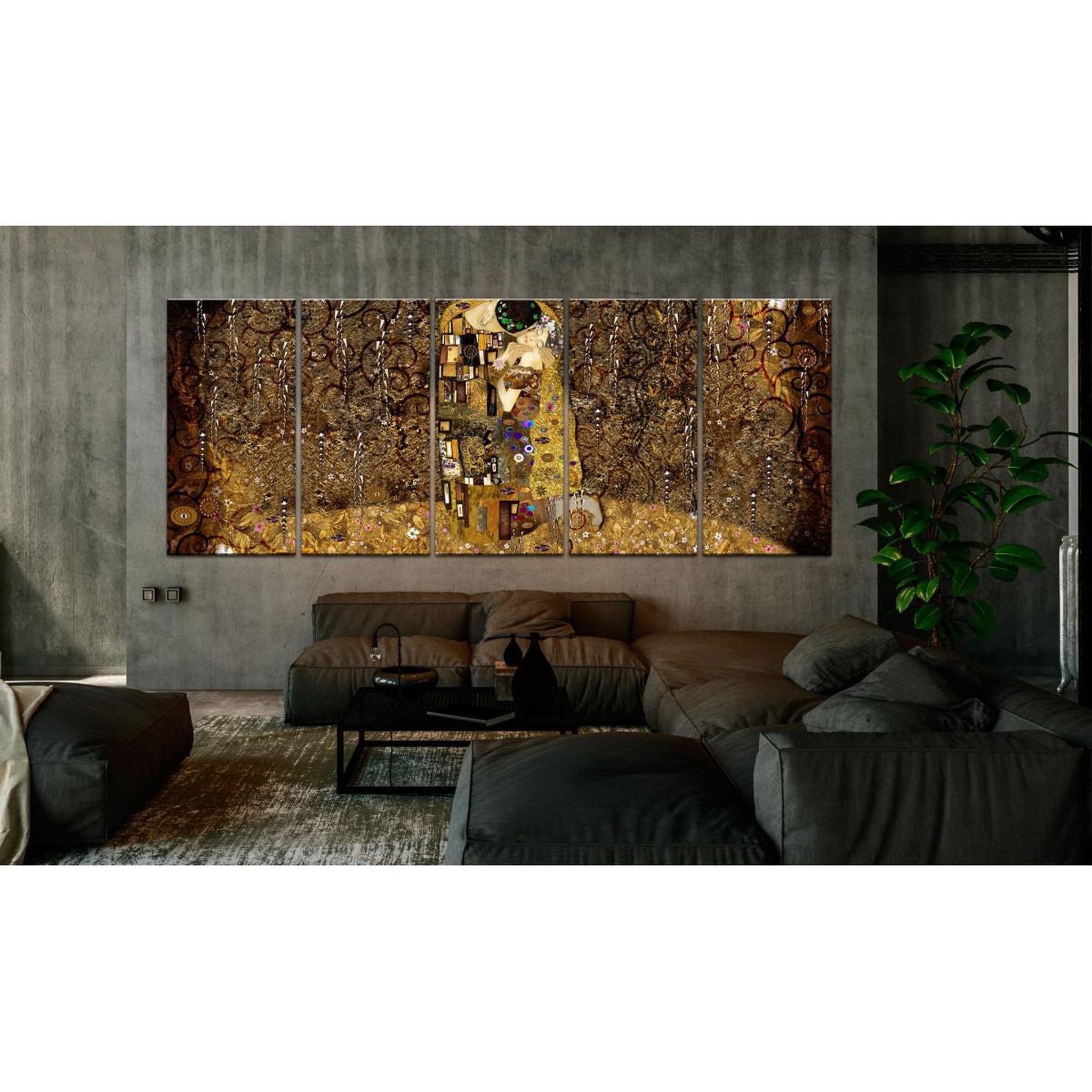 Voir la diapositive 2 : Paris Prix Tableau Imprimé  Passionate Kiss