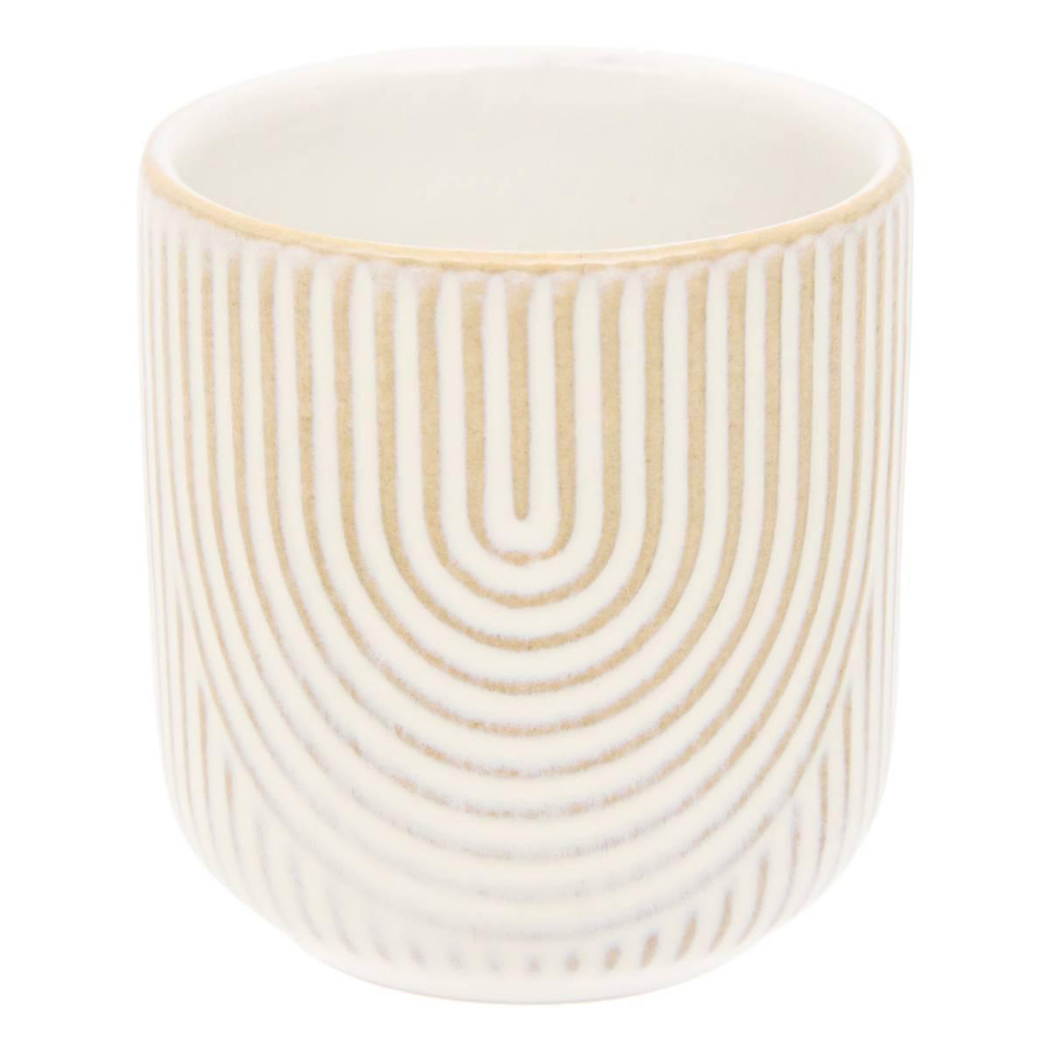 Voir la diapositive 2 : SECRET DE GOURMET Lot de 6 tasses à espresso  lya  10cl blanc