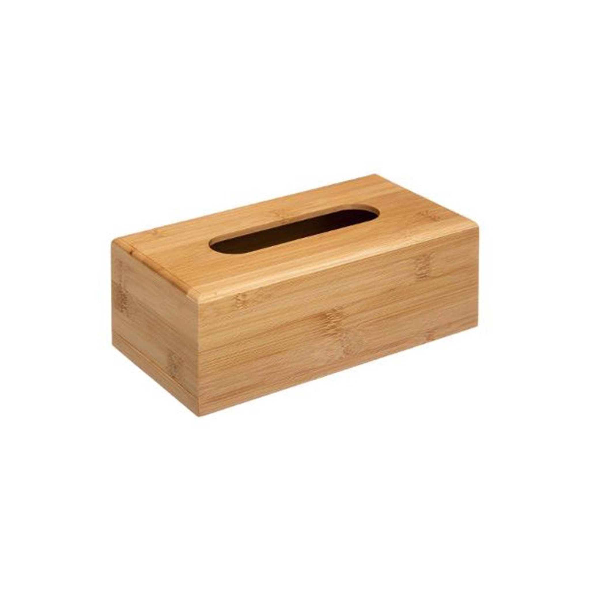 Voir la diapositive 1 : FIVE Boîte à mouchoirs en bambou  halo  25cm naturel