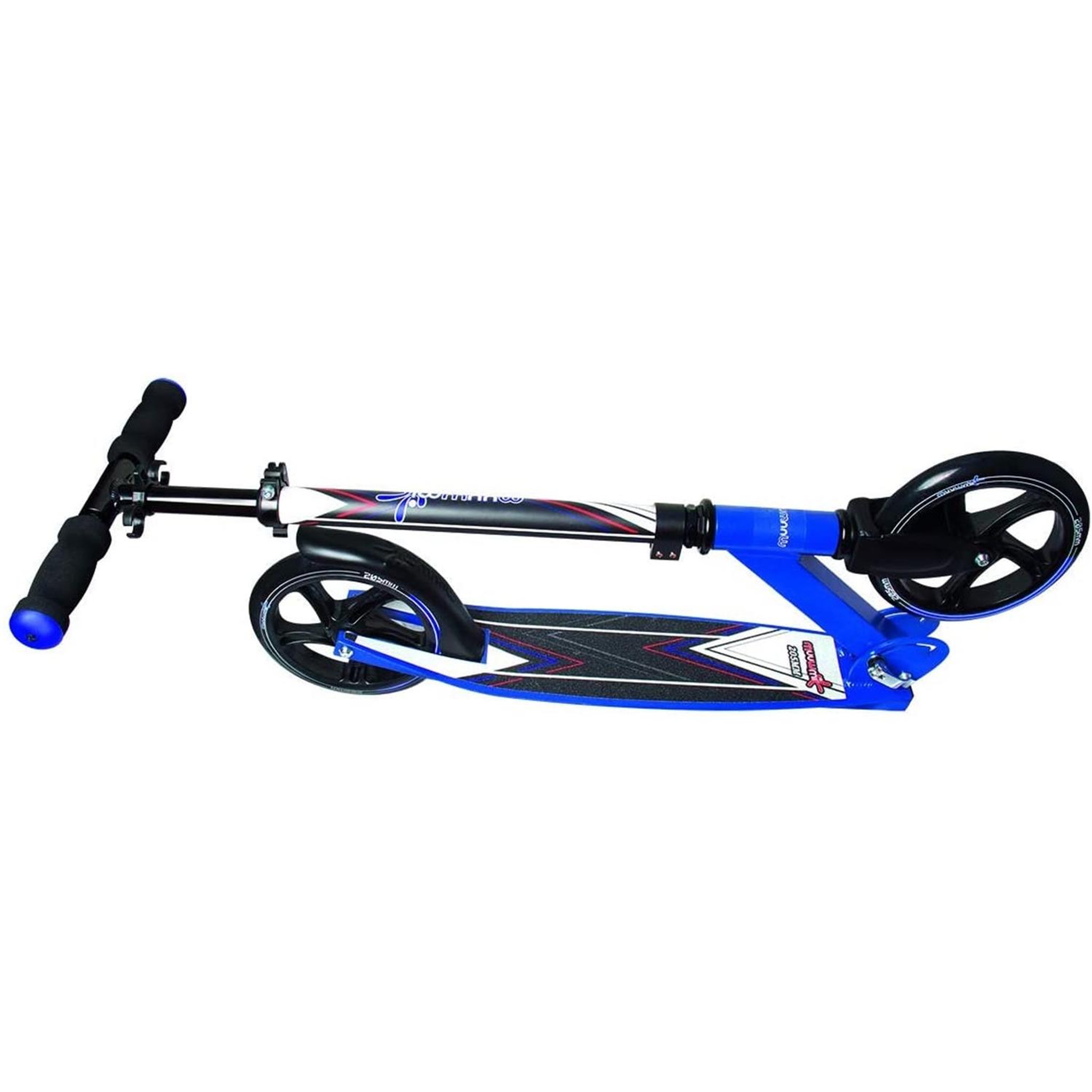 Voir la diapositive 2 : MUUWMI Aluminium Trottinette 205 mm bleue