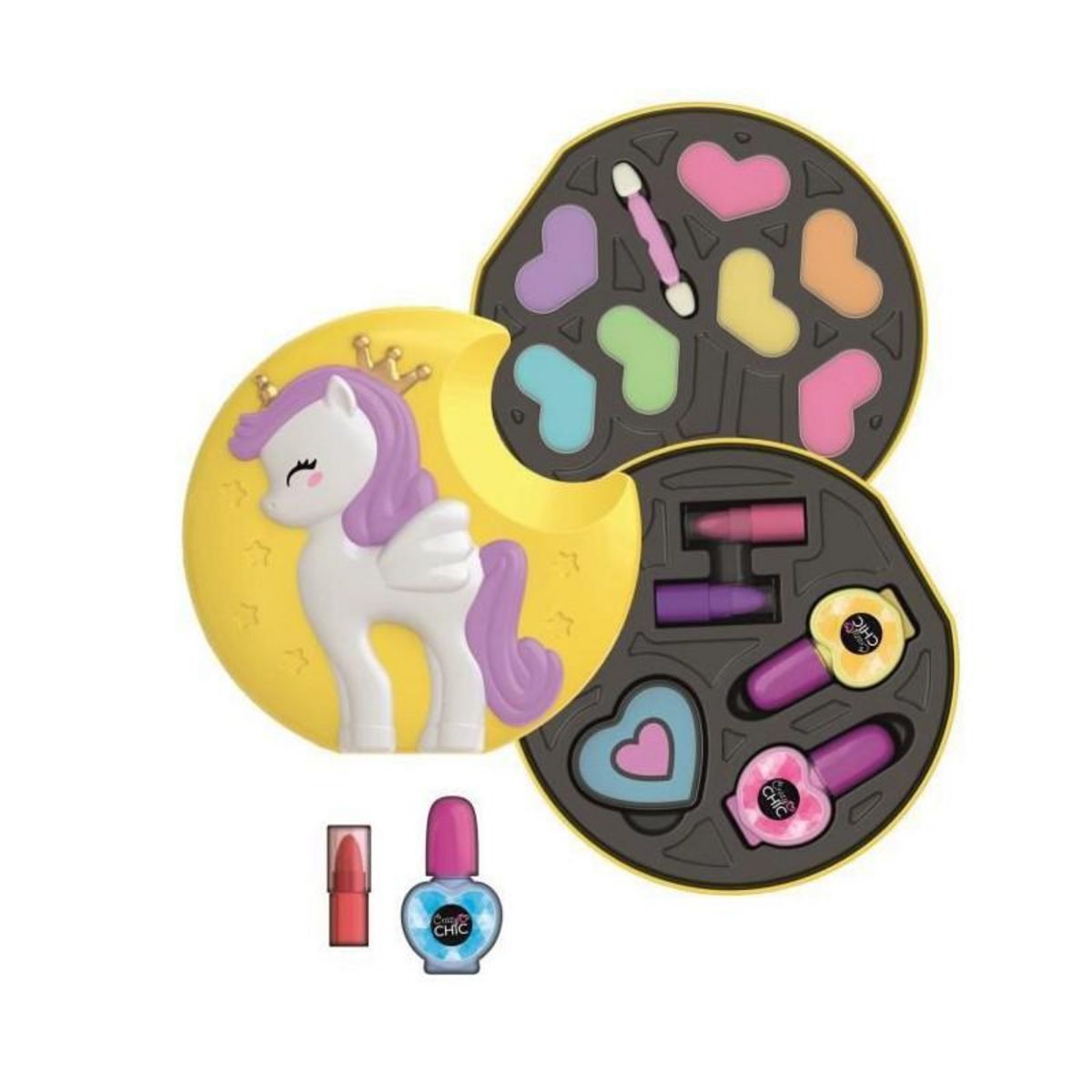 CLEMENTONI Clementoni - 18643 - Palette de maquillage Licorne A2x3