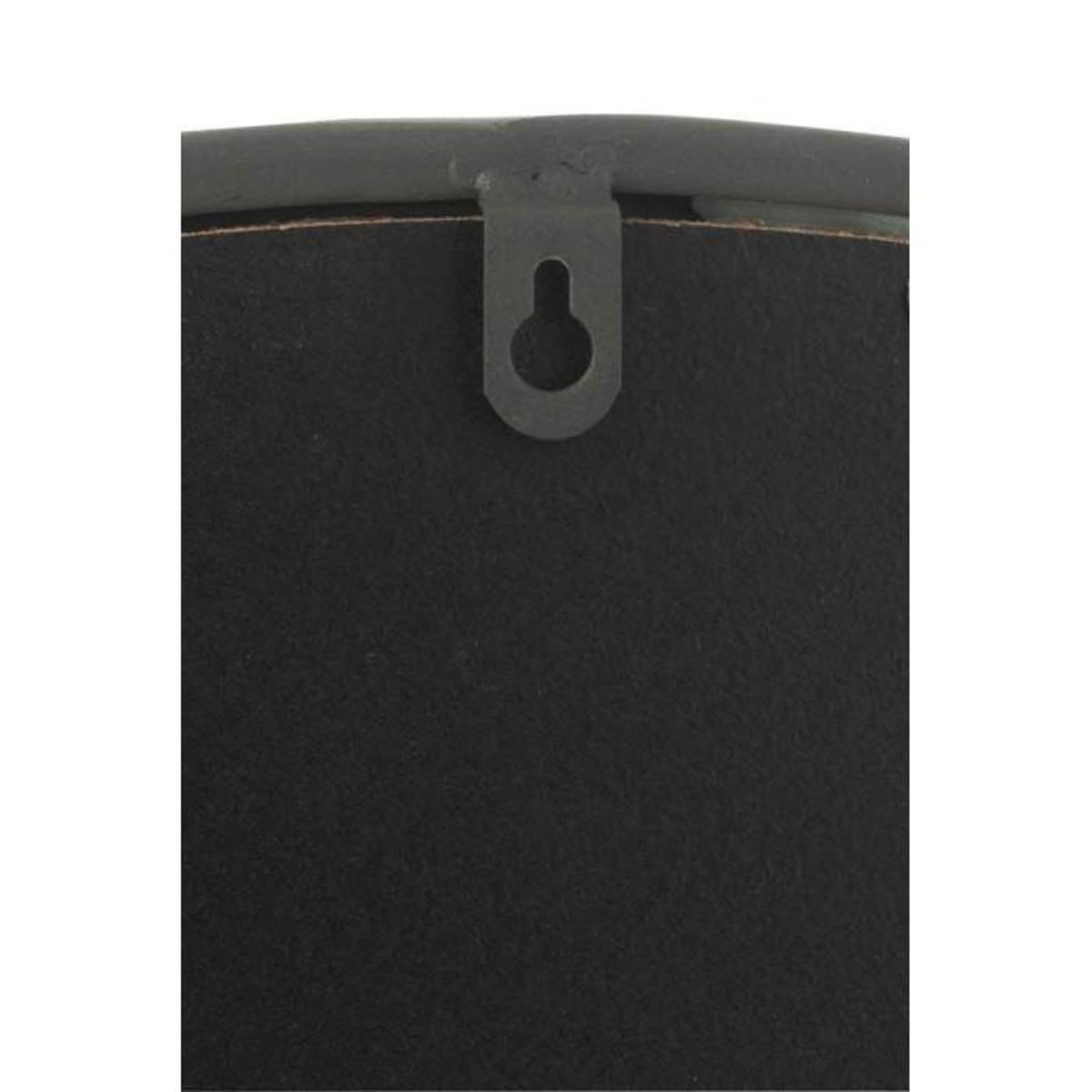 Paris Prix Miroir Mural Design  Matazo  50cm Noir Mat