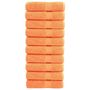 Voir la diapositive 1 : VIDAXL Essuie mains de qualité supérieure SOLUND 10pcs orange 600 g m²