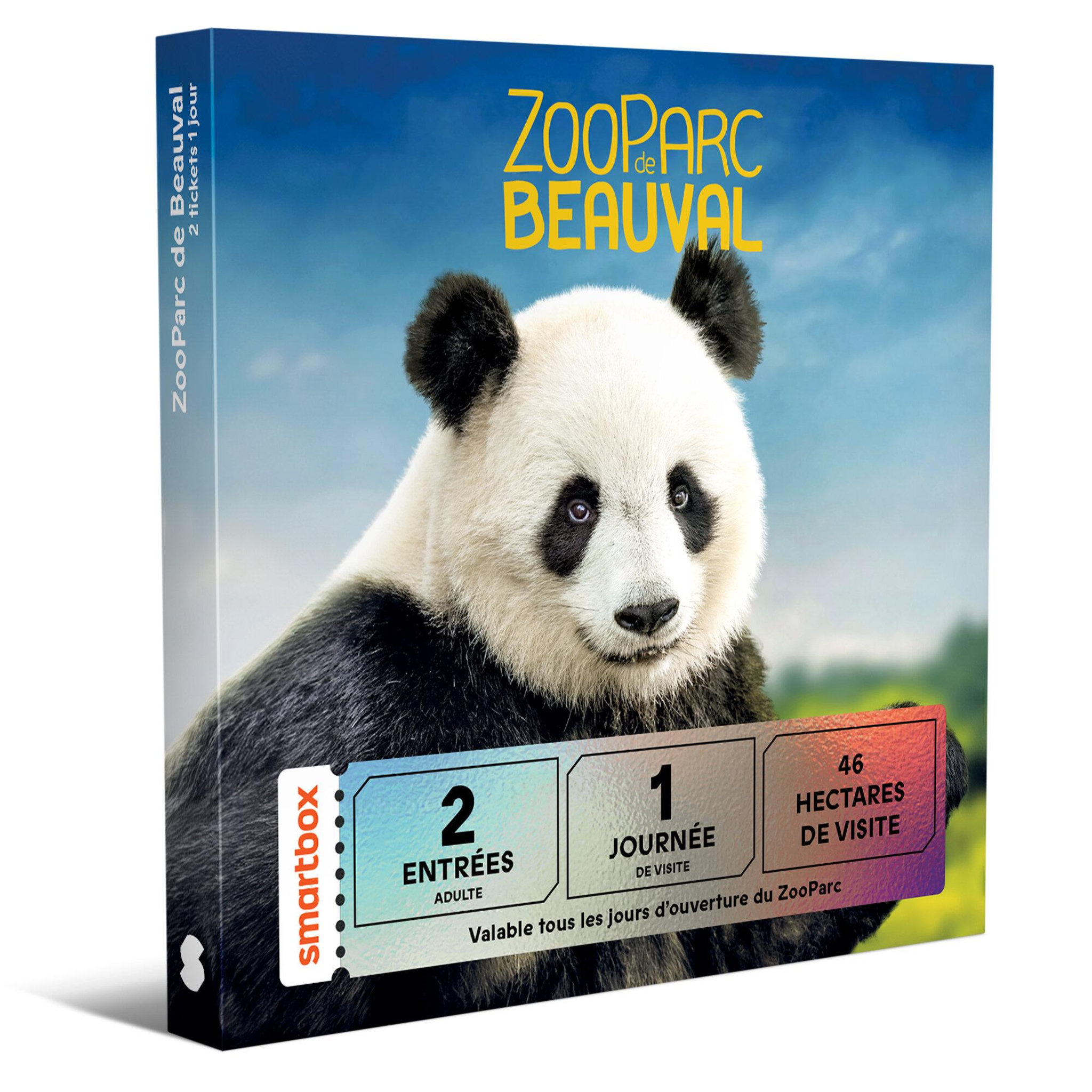 Smartbox ZooParc de Beauval - 2 tickets 1 jour - Coffret Cadeau Multi-thèmes